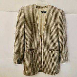 Armani Jacket Lined Size 4 made in Italy 1 Owner